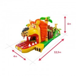 Parcours Gonflable  Lion 12 M