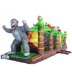 Achat Parcours Gonflable Gorilla King 12 M