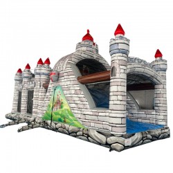 Achat Parcours Gonflable médiéval 12m