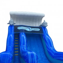 Achat Toboggan Gonflable Dauphin
