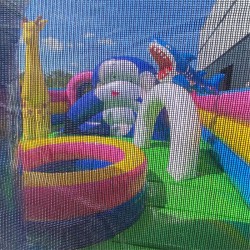 Achat aire de Jeux Gonflable Parc des Animaux