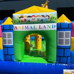 Achat aire de Jeux Gonflable Parc des Animaux