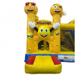 Vente Château Gonflable Multi-Activités Emoticônes