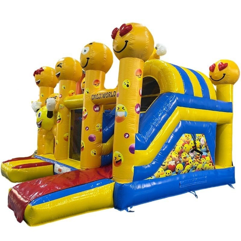 Vente Château Gonflable Multi-Activités Emoticônes