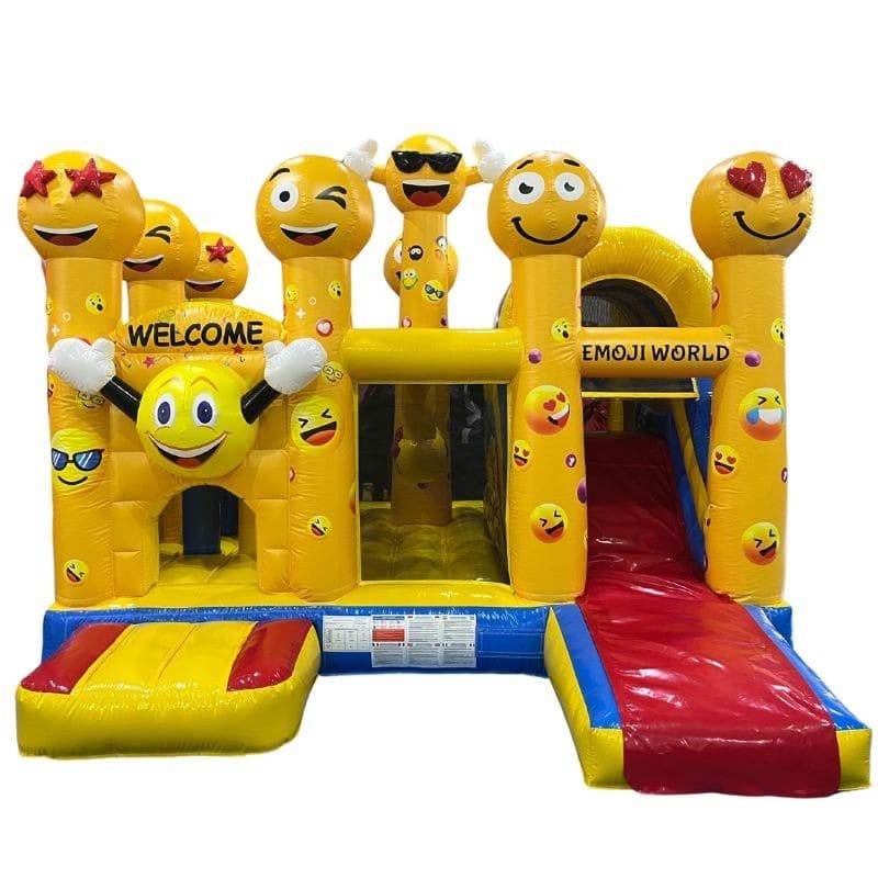 Vente Château Gonflable Multi-Activités Emoticônes