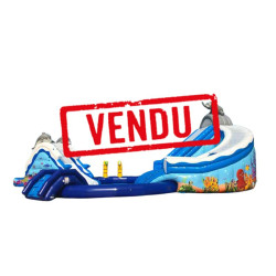 Achat Occasion Parc Aquatique Gonflable Aqualand