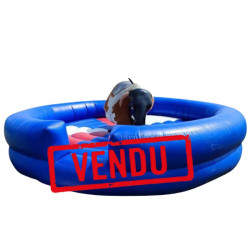 Taureau Mécanique Occasion Bleu Blanc Rouge