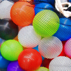 Location Lot 450 Balles Multicolores pour Piscines à Boules..