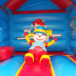 Location Château Gonflable et Toboggan Gonflable Clown 6m