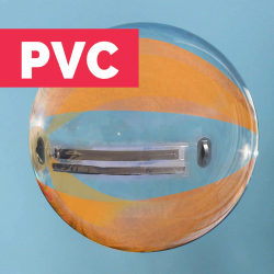 Achat Waterball PVC 2m Bicolore Orange, Bulle Aquatique