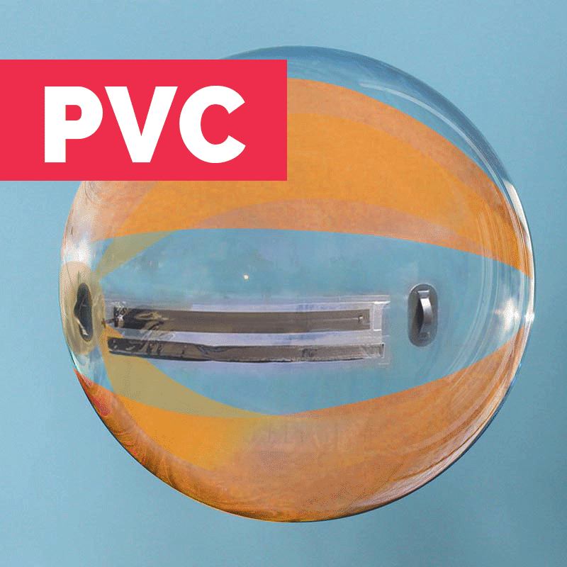 Achat Waterball PVC 2m Bicolore Orange, Bulle Aquatique