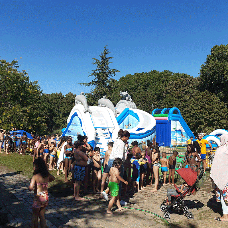 Achat Parc Aquatique Gonflable Aqualand