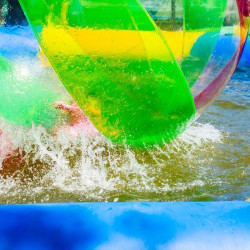 Achat Waterball PVC 2m Bicolore Jaune..