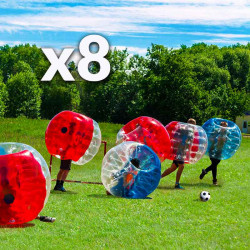 Location Bubble Football - Pack de 8 Bubble Foot