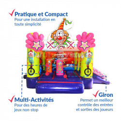 Location Château Gonflable Cirque