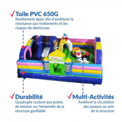 Achat aire de Jeux Gonflable Parc des Animaux occasion : qualité professionnelle