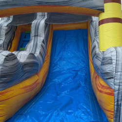 Achat Toboggan Aquatique Gonflable Tropical Wave