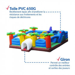 Achat Aire de Jeux Gonflable Occasion : qualité premium