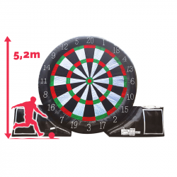 Achat Foot Darts Géant Gonflable Occasion, Foot Fléchette