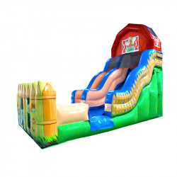 Toboggan Gonflable Occasion Ferme Pédagogique