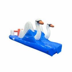 Parcours Gonflable Aquatique Cygne