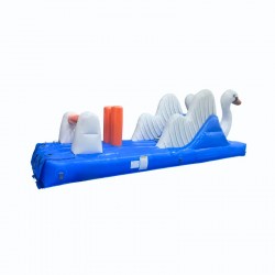 Achat Parcours Gonflable Aquatique Cygne