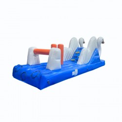 Achat Parcours Gonflable Aquatique Cygne