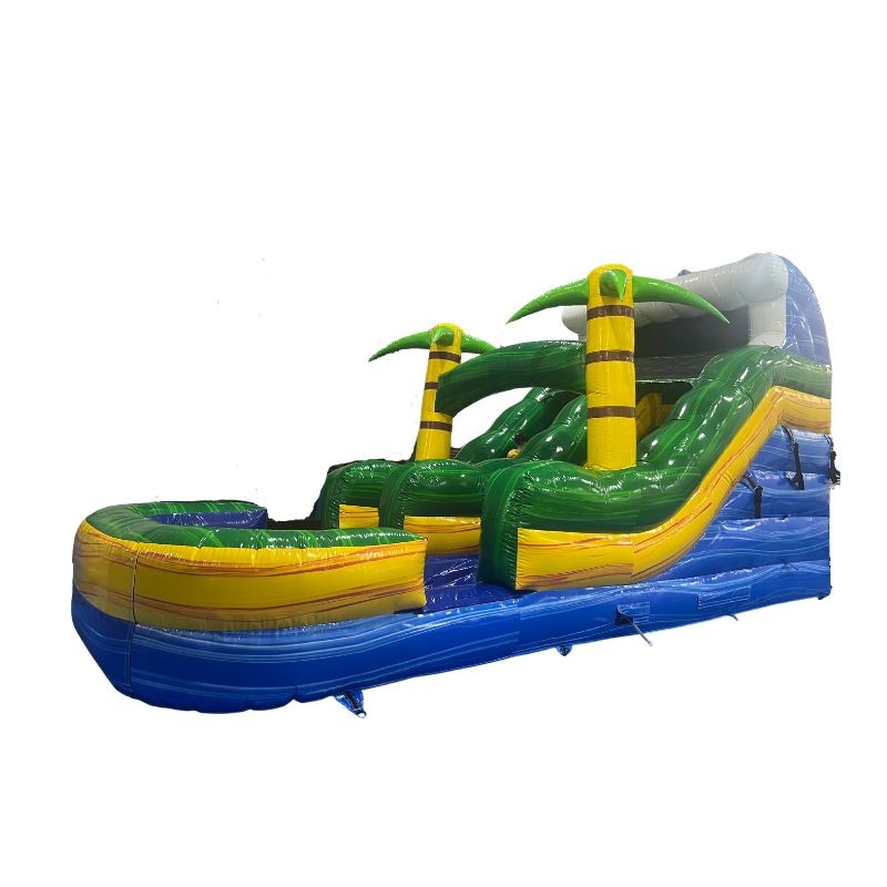 Achat Toboggan Gonflable Tropical Fun Wave Achat Toboggan Gonflable Tropical Fun Wave