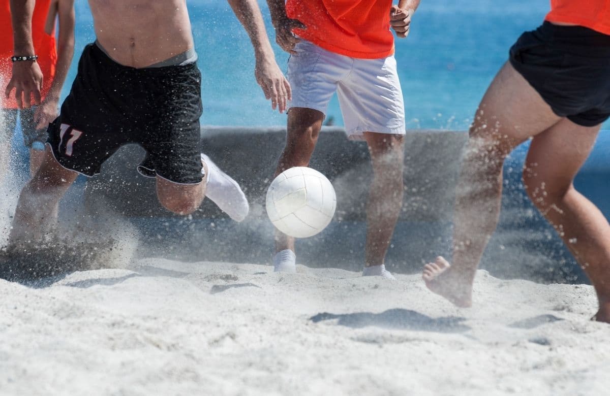 Compétition de Beach Soccer