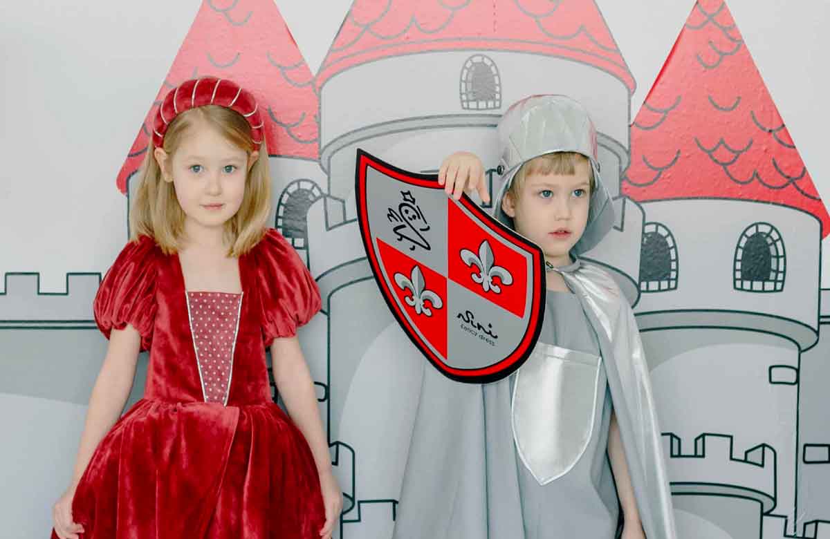 Princesse et chevalier : une thématique très prisée des enfants