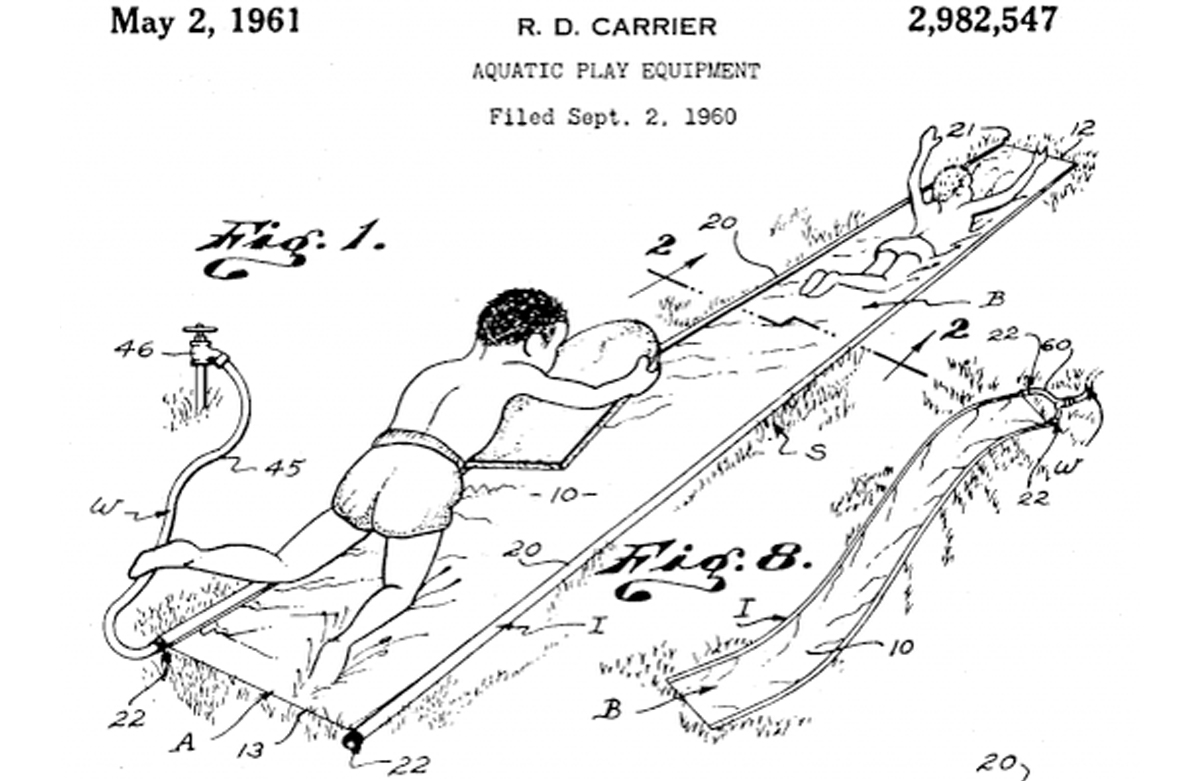 Slip 'n Slide : schéma de Robert Carrier